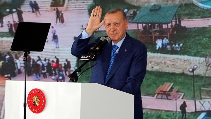 Cumhurbaşkanı Erdoğan’ın da katıldığı merasimle Hatay Stadyumu açıldı
