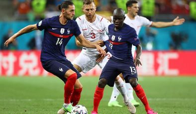 Fransa – İsviçre 3-3 (Penaltılar: 4-5)