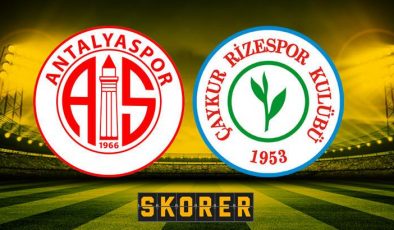Antalyaspor – Rizespor maçı saat kaçta, hangi kanalda?