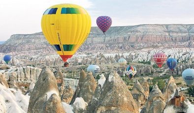 Kapadokya’yı 7 ayda 854 bin turist gezdi