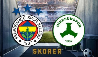 Fener maçı ne vakit? Fenerbahçe – Giresunspor maçı saat kaçta, hangi kanalda?