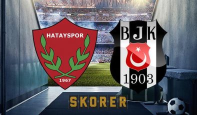 Hatayspor – Beşiktaş maçında beklenen birinci 11’ler! Sergen Yalçın’dan sürpriz