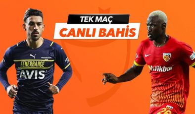 Fenerbahçe-Kayserispor maçı canlı bahis seçeneğiyle Misli.com’da!