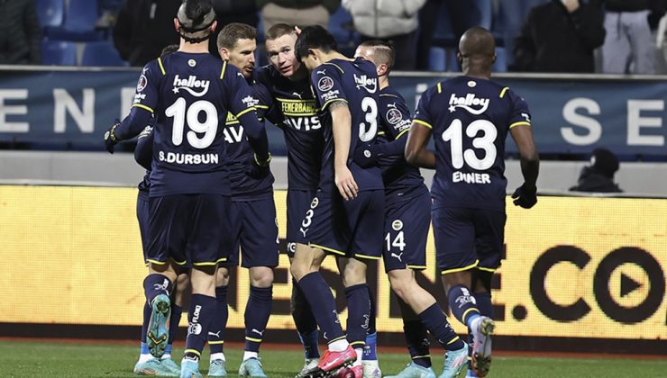Spor Süper Lig’in 27. haftasında Fenerbahçe, Kasımpaşa’yı deplasmanda 2-1 mağlup etti